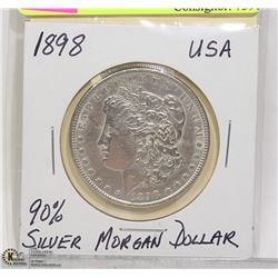 1898 MORGAN SILVER DOLLAR