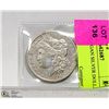 Image 1 : USD 1891 MORGAN SILVER DOLLAR