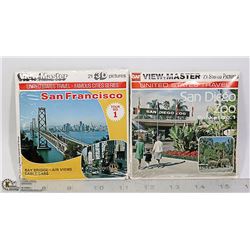 2 X SEALED VIEW-MASTER S.D.ZOO, SAN FRANCISCO