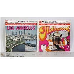 2 X SEALED VIEW-MASTER HOLLYWOOD, L.A.