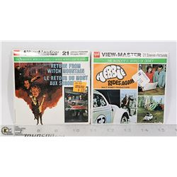 2 X SEALED VIEW-MASTER WITCH MTN. HERBIE WV
