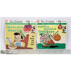 2 X SEALED VIEW-MASTER PINOCHIO, SNOW WHITE