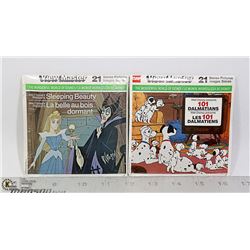 2 X SEALED VIEW-MASTER SLEEPING BEAUTY, 101 DALMAT