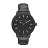 Image 2 : NEW ARMANI EXCHANGE CAMO LEATHER BLACK DIAL 46MM
