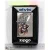 Image 1 : NEW ELVIS ZIPPO RETAIL 59.95
