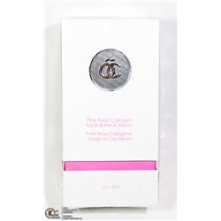 OCEANE PINK PEARL COLLAGEN FACE & NECK SERUM 30ML.