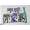 Image 1 : LOT OF FIVE 1980s OILERS HOCKEY CARDS: BRETT