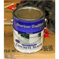 CASE OF CONCRETE STAIN GREY - 4 GALLONS PER CASE