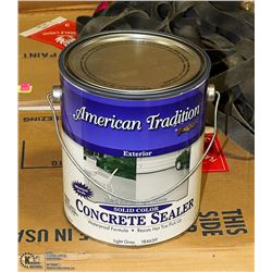 CASE OF CONCRETE STAIN GREY - 4 GALLONS PER CASE