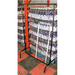 CLOTHES RACK, ADJUSTABLE AND FOLD UP DRYING RACK