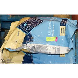 LOT OF 2 BAGS BLUE BUFFALO PUPPY FOOD 4.5KG