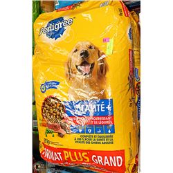 LOT OF 3 BAGS PEDIGREE DOG FOOD 20KG