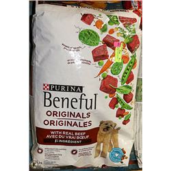 LOT OF 2 BAGS PURINA  BENEFUL DOG FOOD 7KG