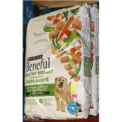 LOT OF 2 BAGS PURINA BENEFUL HEALTHY WEIGHT 7KG