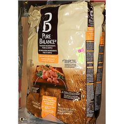 LOT OF 2 BAGS PURE BALANCE ADULT DOG FOOD 7.2KG
