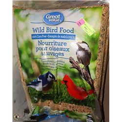 LOT OF 2 BAGS WILD BIRD FOOD 9KG