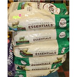LOT OF 6 NUTRO LG BREED LAMB 13.61KG