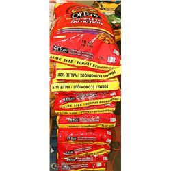 LOT OF 10 BAGS OL ROY DOG FOOD 18KG