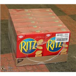 CASE WITH 12 200G BOXES OF RITZ CRACKERS
