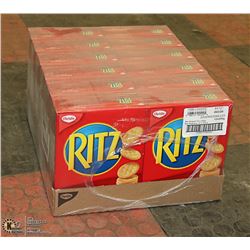 CASE WITH 12 200G BOXES OF RITZ CRACKERS