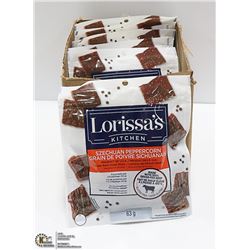 BOX W/8 63G BAGS OF LORISSAS SZECHUAN PEPPERCORN