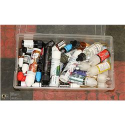 LARGE BIN OF MIXED FLAOUR VAPE - BIN HAS A MIX