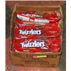 Image 1 : BOX WITH 23 250G BAGS OF TWIZZLERS
