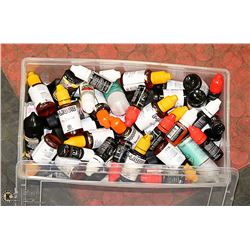 LARGE BIN OF MIXED FLAOUR VAPE - BIN HAS A MIX