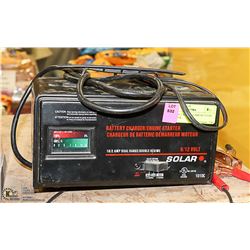 SOLAR 6-12VDC 2-10 AMP BATTERY CHARGER