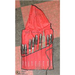 NICHOLSON 6" - 12" FILE SETS 8 PIECE W/ HANDLES