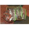 Image 1 : FIVE BAGS OF 3/4 STRAP CLIPS