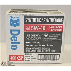 CHEVRON DELO FULL SYNTHETIC 5W40 MOTOR OIL-
