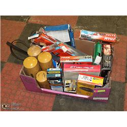 LOT OF NEW & USED CAR PARTS & FILTERS