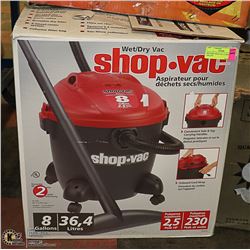 WET/DRY SHOP-VAC 2.5 HP 8 GALLON