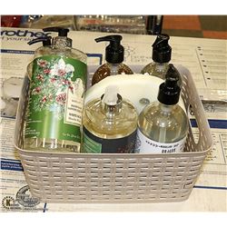 CASE OF 6 ASSORTED HANDSOAP, SUGAR PLUM, FROZEN