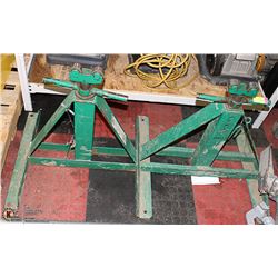 GREENLEE SET OF 2 SPOOL/REEL STANDS