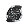 Image 3 : NEW DIESEL 57MM TRIPLE CHRONO BLACK DIAL MSRP $399