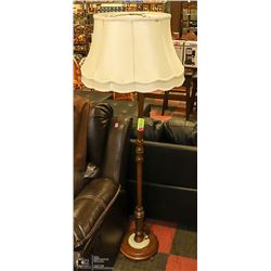 WORKING MARBLE ANTIQUE FLOOR LAMP 5FT TALL