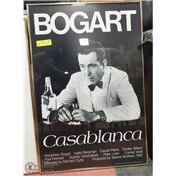 CASABLANCA FRAMED PICTURE BOGART