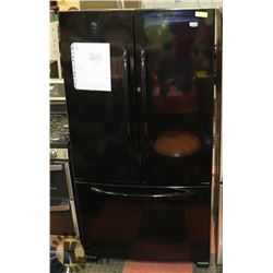 BLACK MAYTAG 36" WIDE FRENCH DOOR REFRIDGERATOR