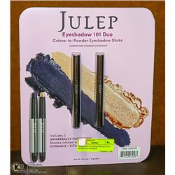 NEW JULEP EYESHADOW 101 DUO CREAM-TO- POWDER