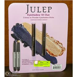 NEW JULEP EYESHADOW 101 DUO CREAM-TO- POWDER