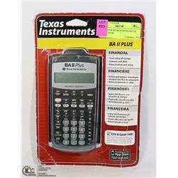 TEXAS INSTRUMENTS FINANCIAL CALCUATOR