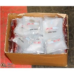 CASE OF 70 NEW REUSABLE INDIVIDUAL  / INSTANT HAND