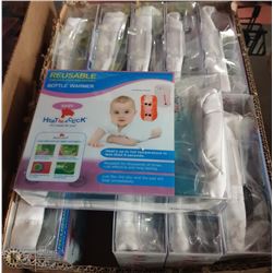 CASE OF NEW REUSABLE BABY BOTTLE WARMERS
