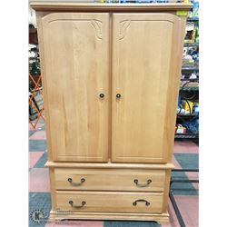 MATCHING SET -ARMOIR 66 X 40 X 18 AND 2 NIGHT