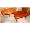 Image 1 : ESTATE LOT OF 2 WOOD COFFEE TABLES