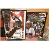 Image 1 : LOT OF TWO 25X37 DALE SR FRAMED POSTER NASCAR