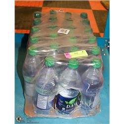 CASE WITH 23 590ML BOTTLES OF DASANI