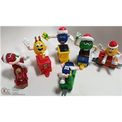 M & M'S TRAIN SET "A" X 6